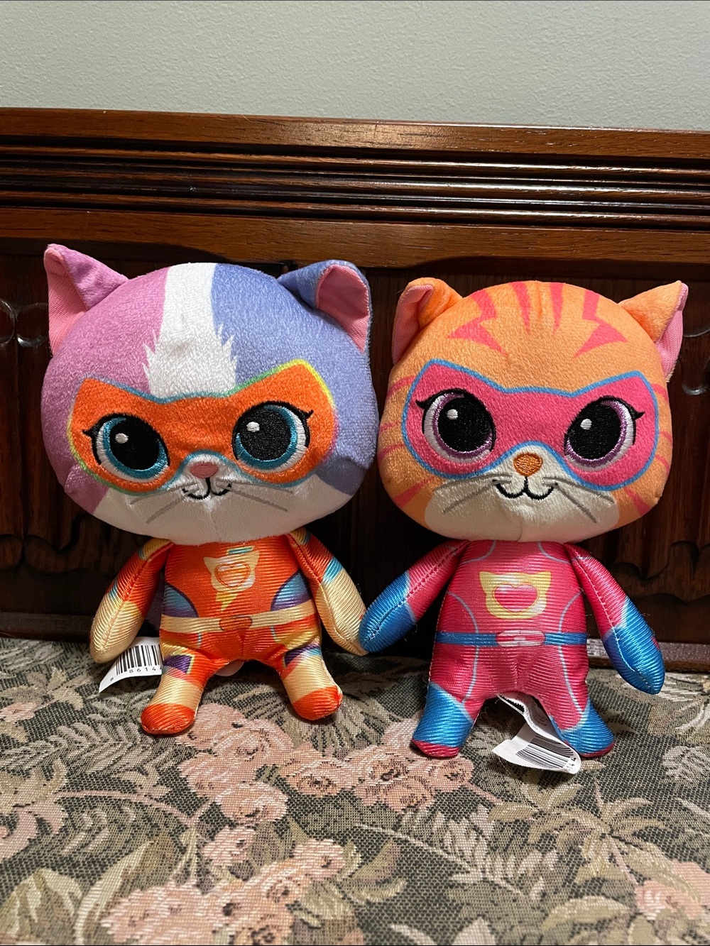2 Disney Junior Super Kitties plush.